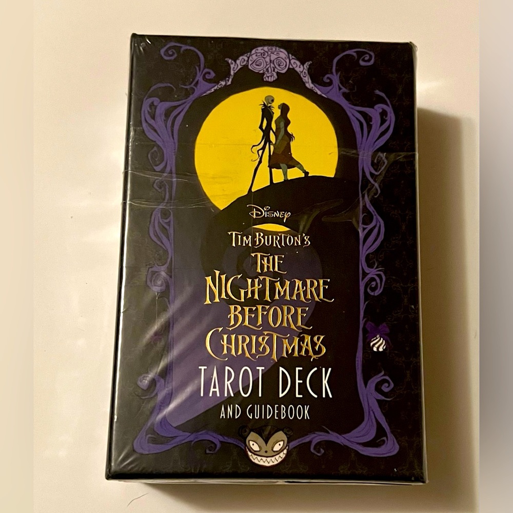 Nightmare Before Christmas Tarot Card set and Guide Book